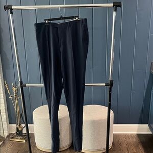 Canali Dark Blue Dress Pants